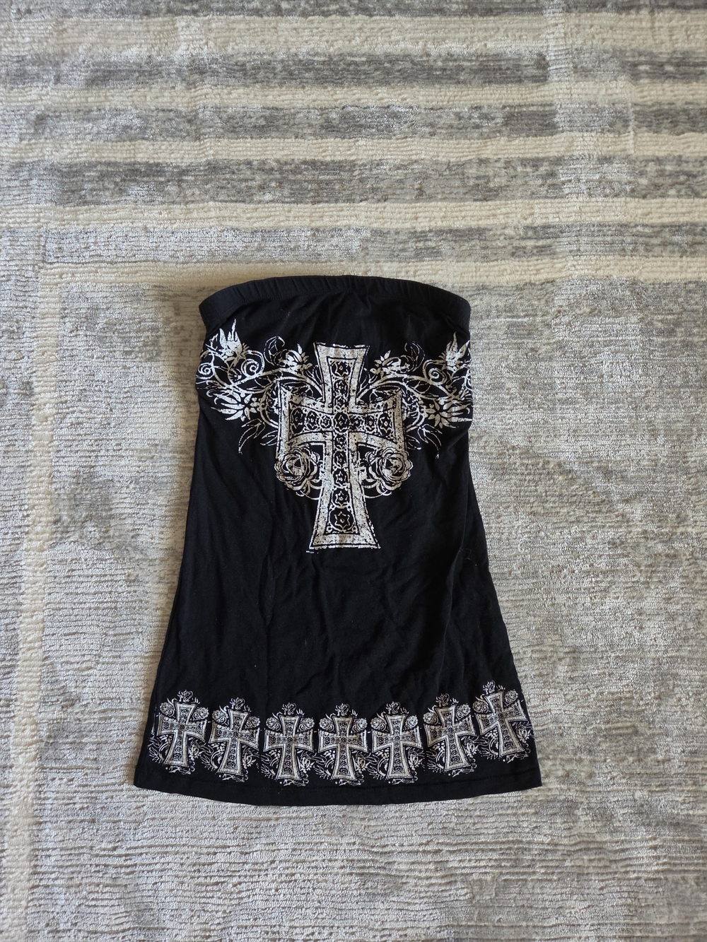 Y2k Cross Tube Top